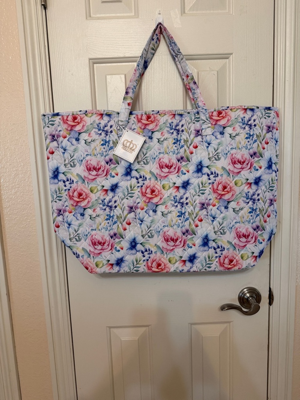 💐 VIRAH BELLA FLORAL BONANZA TOTE BAG 💐 NWT 💐